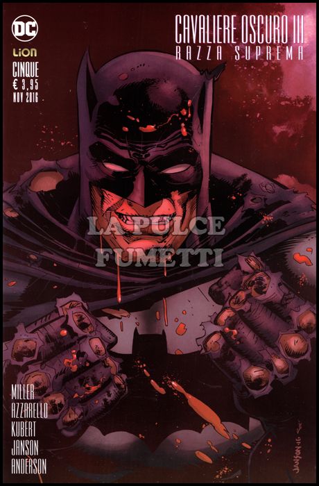 DC MULTIVERSE #    18 - BATMAN IL CAVALIERE OSCURO III: RAZZA SUPREMA 5 - VARIANT B - 1 A 5